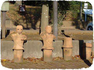 Haniwa in Shibayama