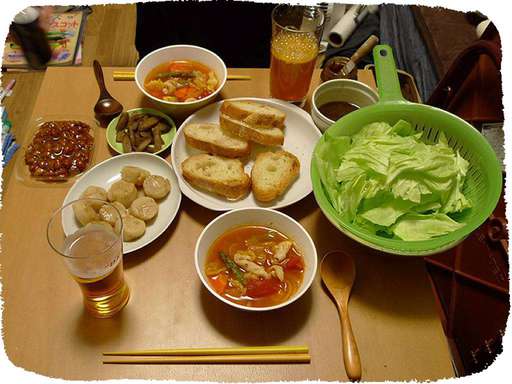 鳥皮スープ