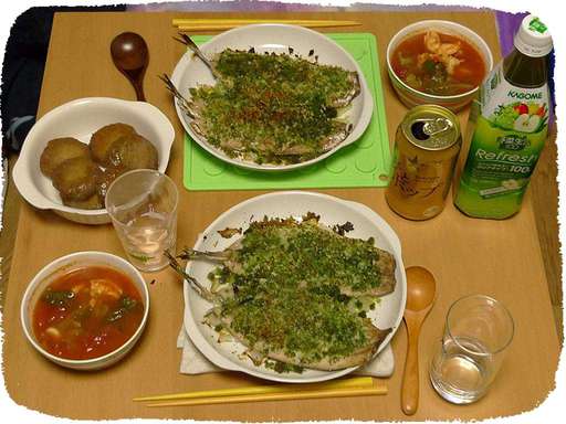 さんまの香草焼き
