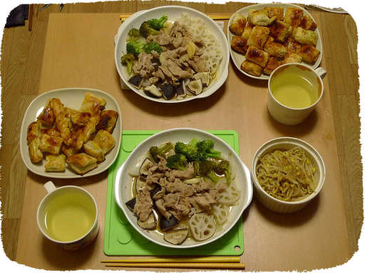 れんこんオーブン焼き、パイの...