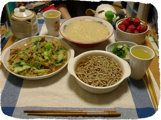 ラーメンとそば