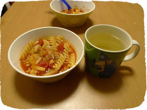 フジッリスープ