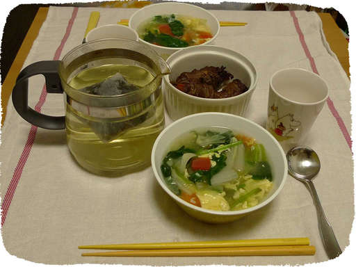 中華風トマトスープ