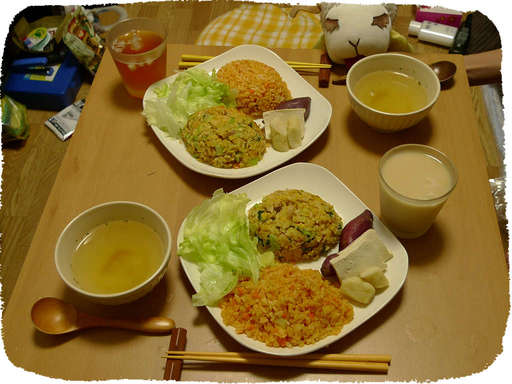 炒飯とケチャップライス