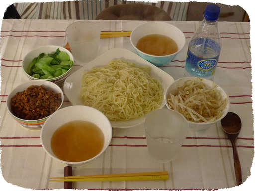 肉みそつけ麺