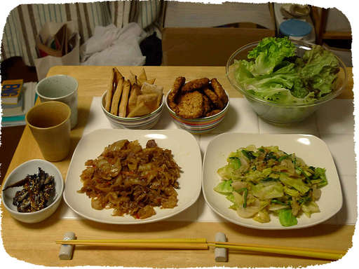かぶ炒め、焼き肉風