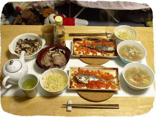 アジのオーブン焼き、マグロほ...