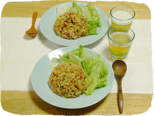ドライトマトトマトチャーハン
