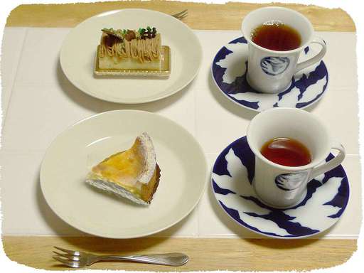 仙川で買ったケーキ