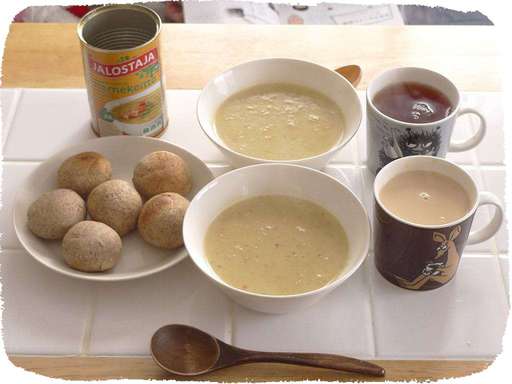 フィンランドの豆スープ