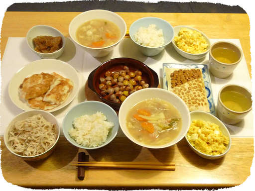 山芋野菜スープ、山芋ふわふわ...