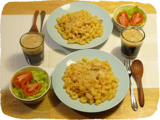 新玉ねぎパスタ