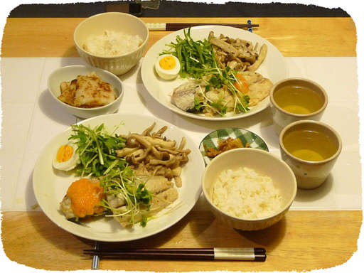 スズキのにんじんソース添え