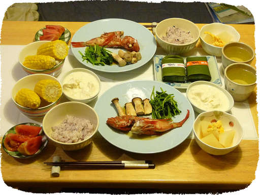 キンキの煮付け、ふろふき大根...