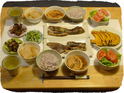 イワシ竜田揚げ、かぼちゃオー...