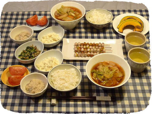 とり野菜味噌、銀杏、おから、...