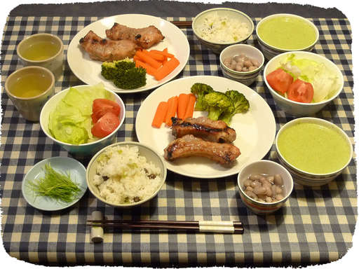 スペアリブのハチミツ漬け焼き...