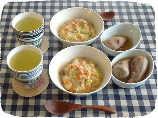 シャケ粥