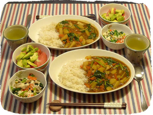 ほうれん草カレー
