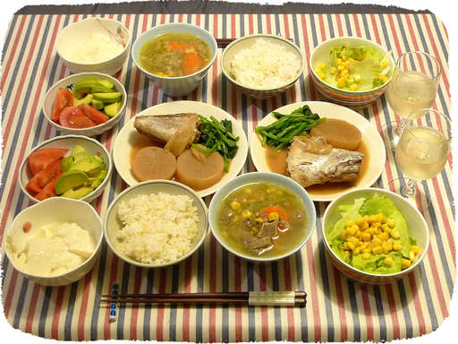 テールスープ、まぐろ大根