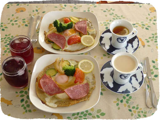 そば粉のガレット