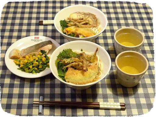 天ぷらうどん