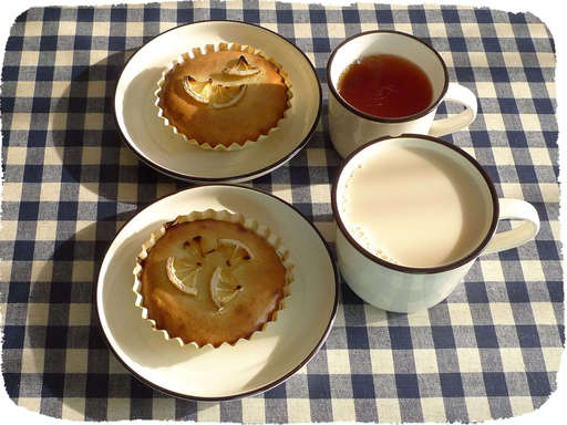 レモンカップケーキ