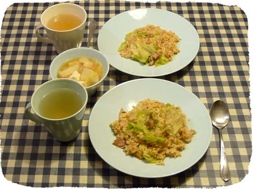 レタスチャーハン