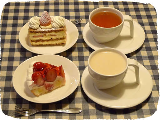 池上Vanniのケーキ