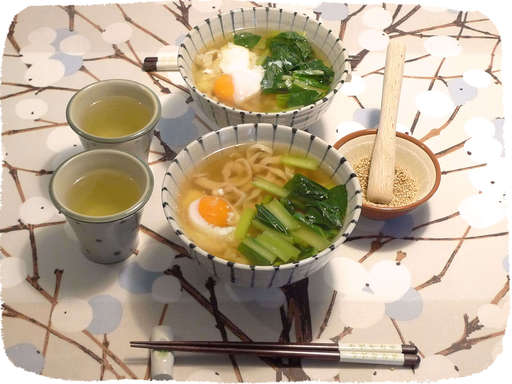 月見うどん
