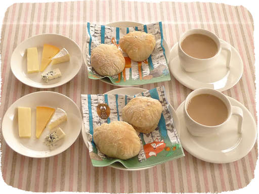 ころっとしたパン