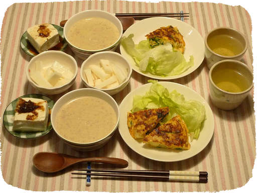 さつまいもスープ、スペイン風...