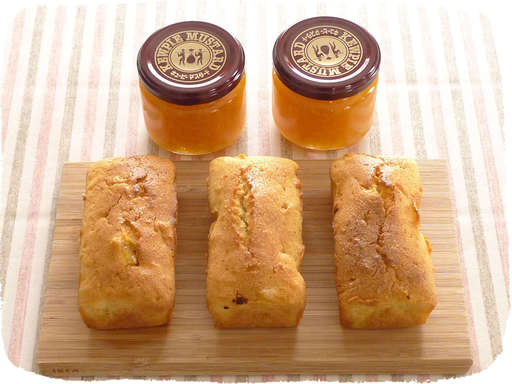 パウンドケーキ、ゆずマーマレ...
