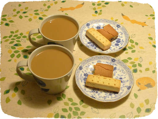 バターサンドとカロリーメイト