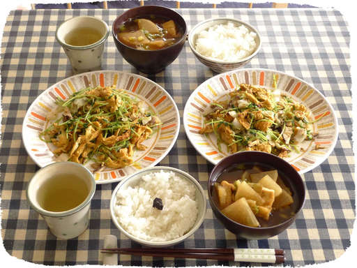 豆苗フーチャンプルー