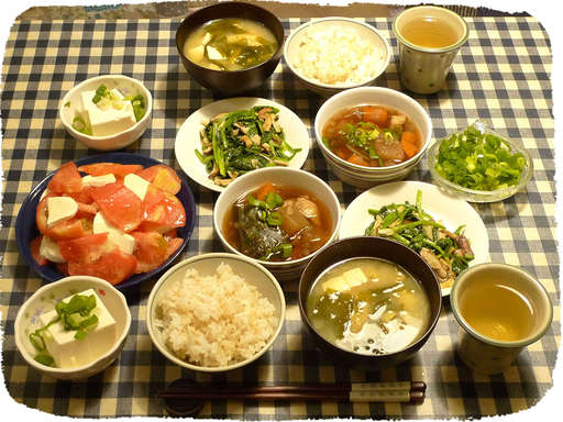 トマトモツァレラ、野菜炒め、...