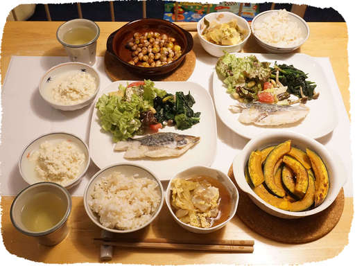 サワラ、かぼちゃのオーブン焼...