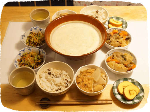 とろろ、むかごご飯