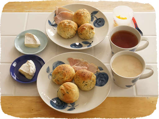 離乳食のほうれん草入りパン
