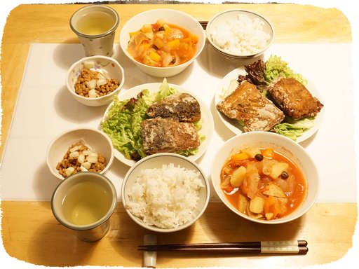 サバの竜田揚げ