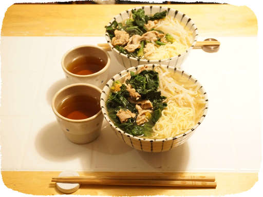 ほうれん草ラーメン