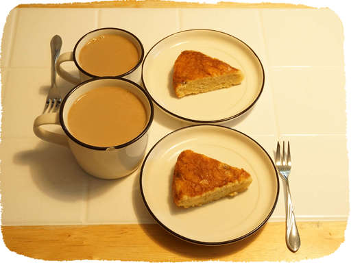 ヨーグルトバナナケーキ