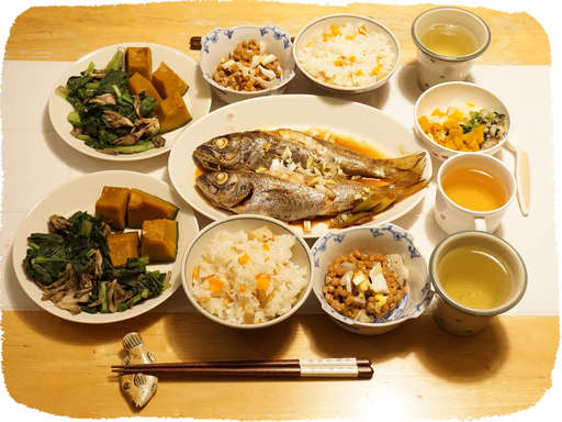 イサキの煮魚