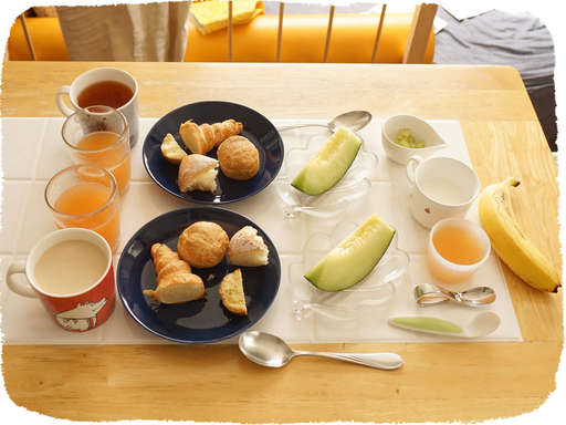 あをやのパン、メロン