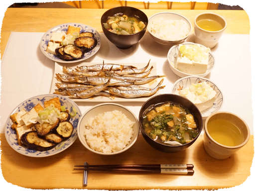 ししゃもとご飯