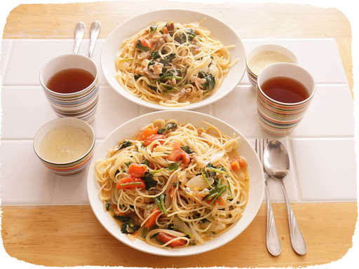 野菜スパゲティ