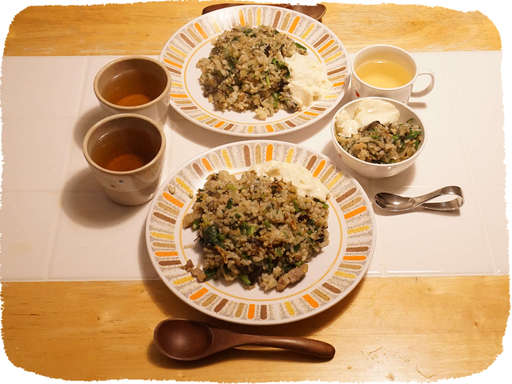 青菜チャーハン