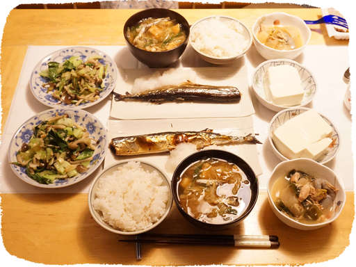 さんまとご飯