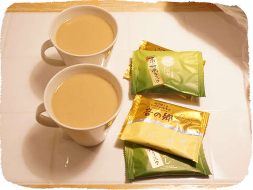 お茶と和菓子